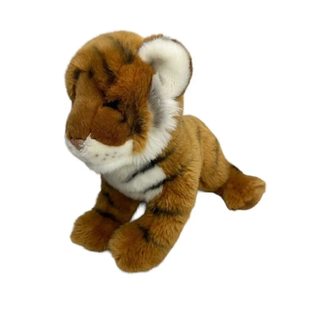 Douglas Cuddle Toys Realistic Bengal Tiger Cub Plush Stuffed Animal Tag # 1869